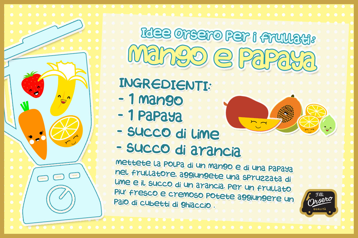 Frullato mango_papaya